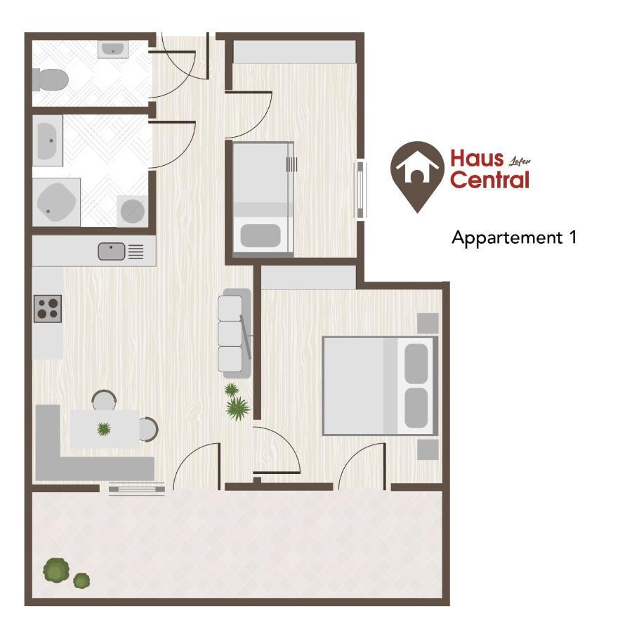 Haus Central لوفر المظهر الخارجي الصورة