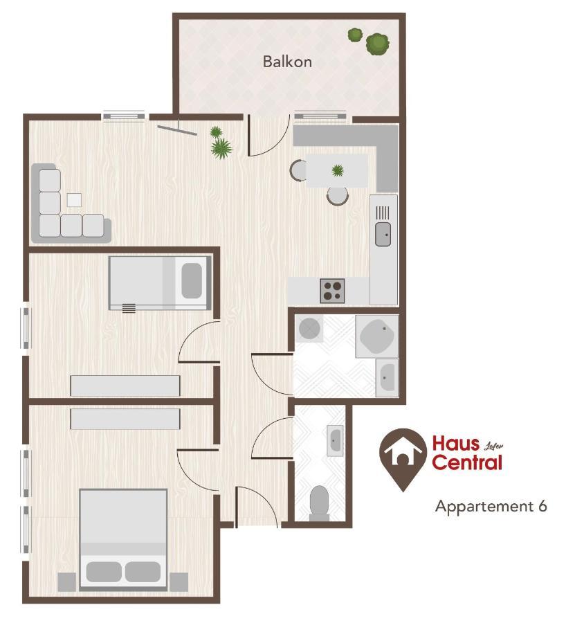 Haus Central لوفر المظهر الخارجي الصورة